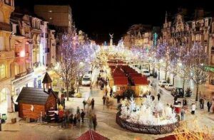 Mercadillo navideño en Reims